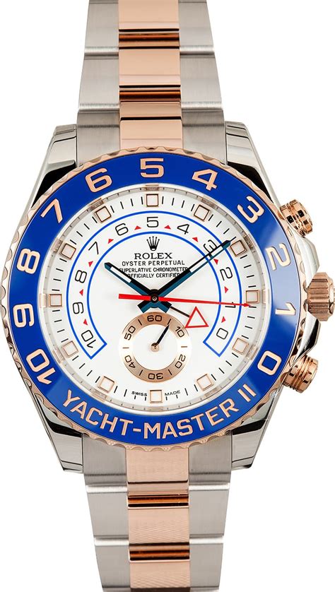 rolex yacht master 2 rose gold used|yacht master 2 solid gold.